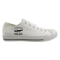 Thumbnail for Get High Every Day Sleep With A Pilot Designed Canvas Shoes (Men)