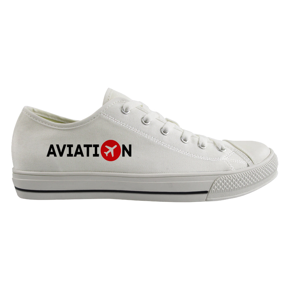 Aviation Designed Canvas Shoes (Men)