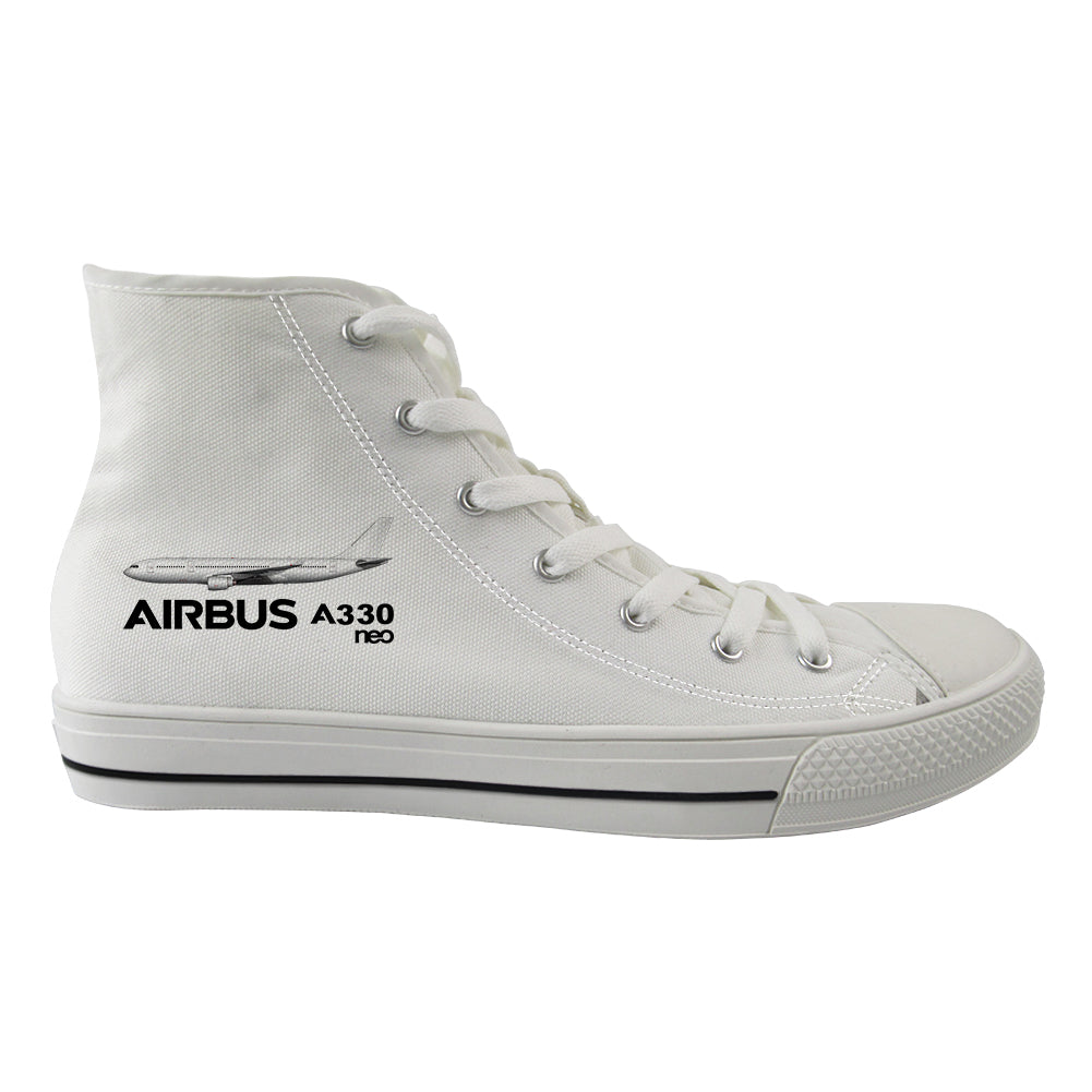 The Airbus A330neo Designed Long Canvas Shoes (Men)