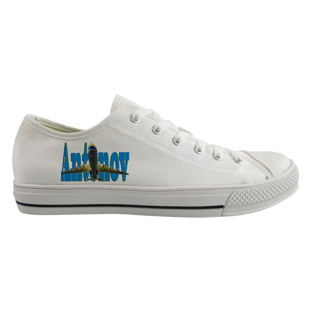 Antonov AN-225 (24) Designed Canvas Shoes (Men)