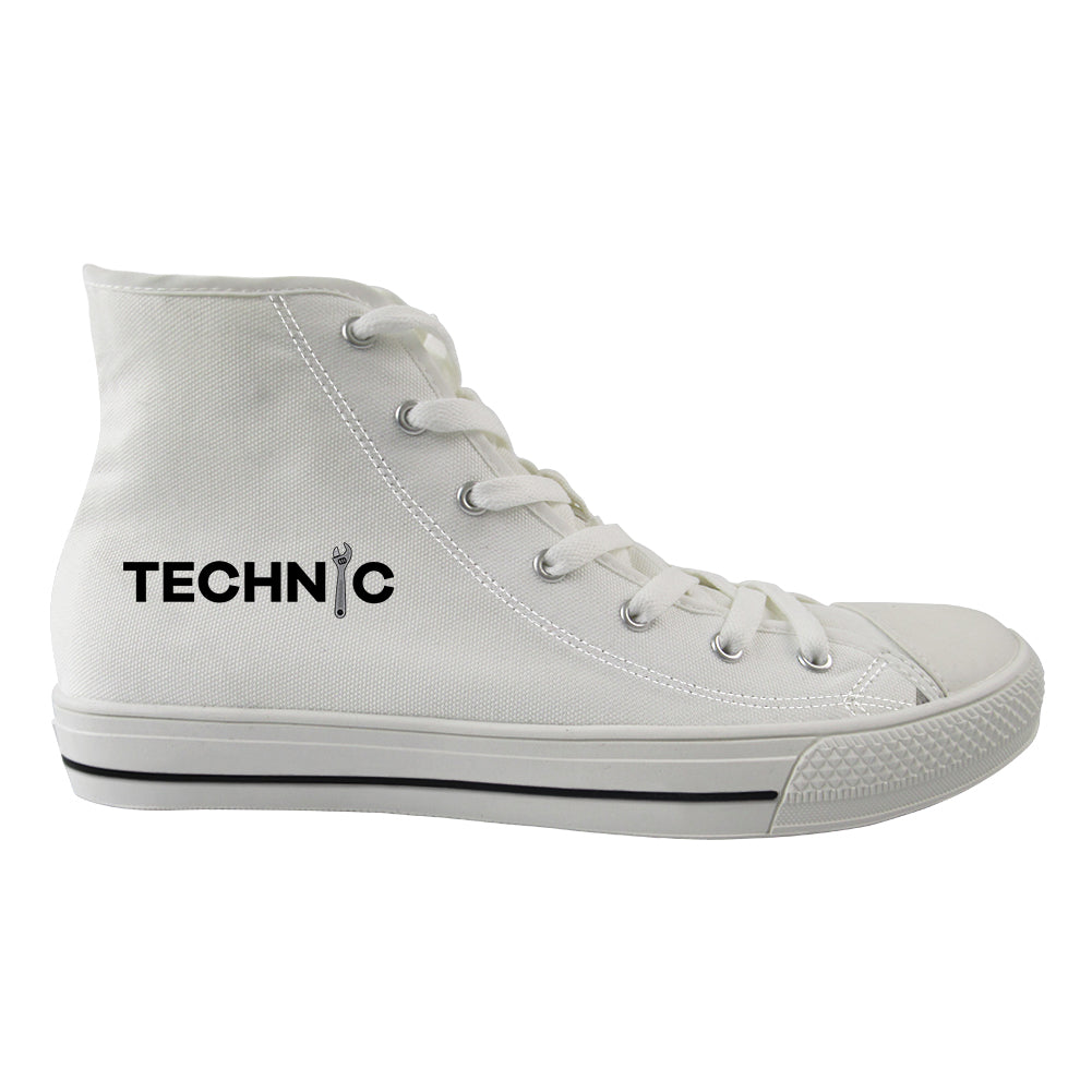 Technic Designed Long Canvas Shoes (Women)