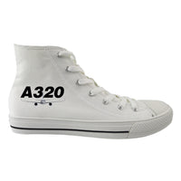 Thumbnail for Super Airbus A320 Designed Long Canvas Shoes (Men)