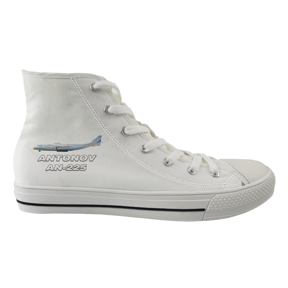 The Antonov AN-225 Designed Long Canvas Shoes (Women)