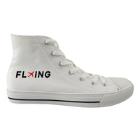 Thumbnail for Flying Designed Long Canvas Shoes (Women)