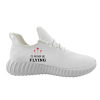 Thumbnail for I'D Rather Be Flying Designed Sport Sneakers & Shoes (MEN)
