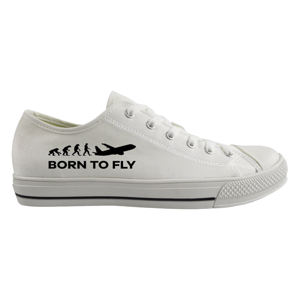 Born To Fly Designed Canvas Shoes (Women)