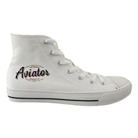 Thumbnail for Aviator - Dont Make Me Walk Designed Long Canvas Shoes (Women)