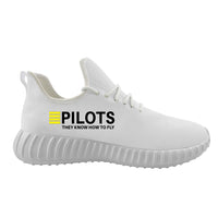 Thumbnail for Pilots They Know How To Fly Designed Sport Sneakers & Shoes (WOMEN)