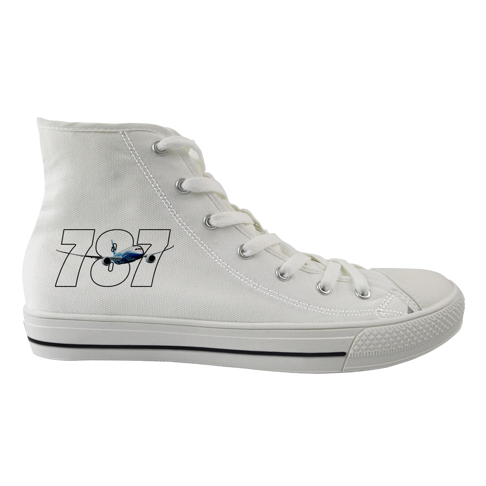 Super Boeing 787 Designed Long Canvas Shoes (Men)