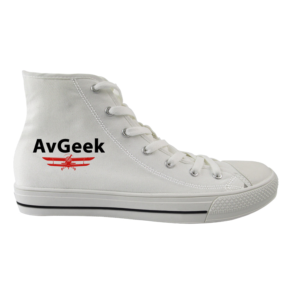 Avgeek Designed Long Canvas Shoes (Women)
