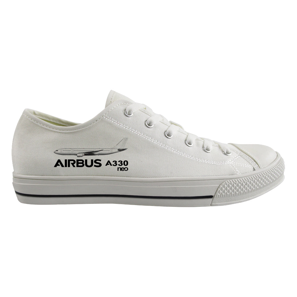 The Airbus A330neo Designed Canvas Shoes (Men)