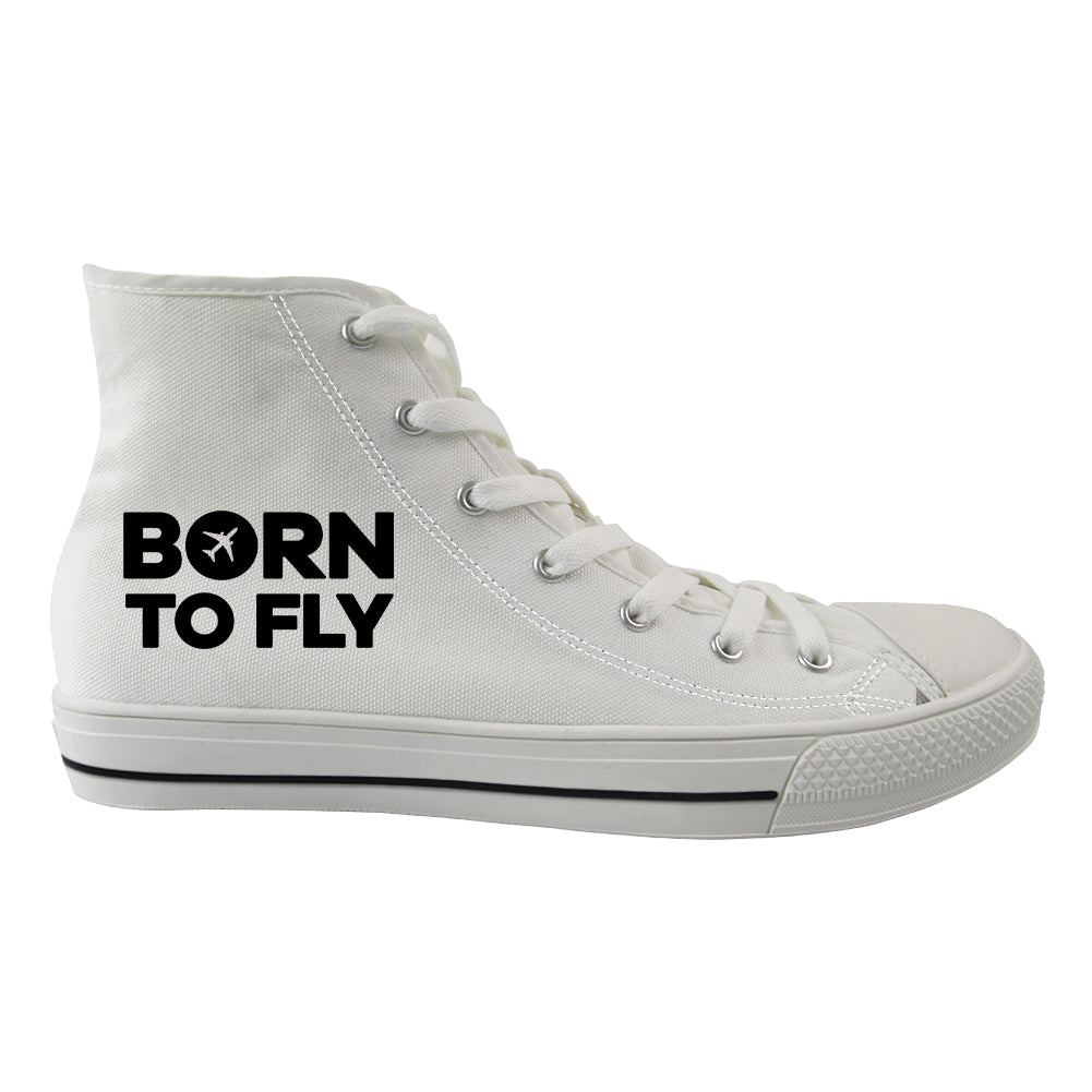 Born To Fly Special Designed Long Canvas Shoes (Women)