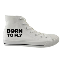 Thumbnail for Born To Fly Special Designed Long Canvas Shoes (Women)