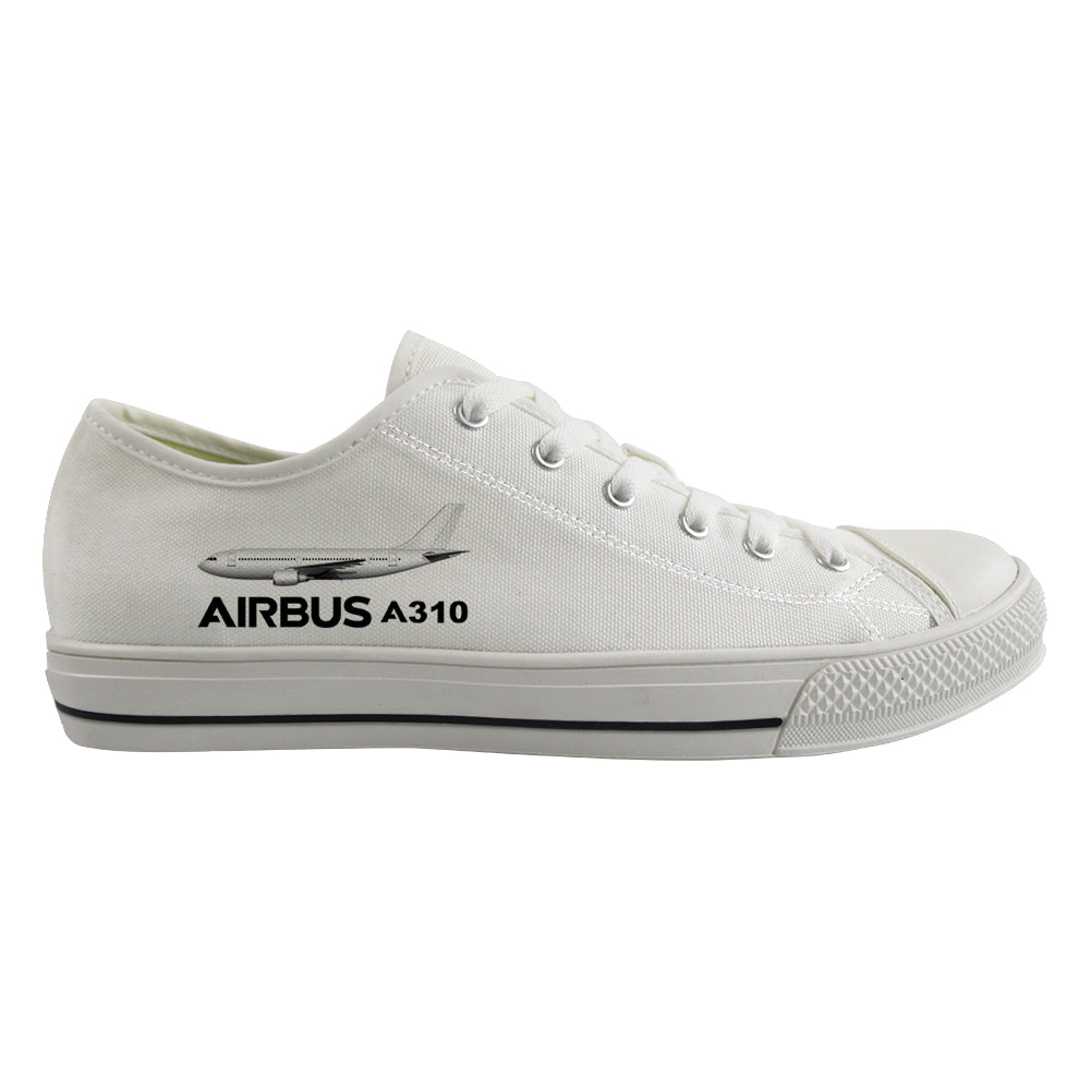 The Airbus A310 Designed Canvas Shoes (Men)
