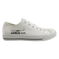 Thumbnail for The Airbus A310 Designed Canvas Shoes (Men)