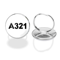 Thumbnail for A321 Flat Text Designed Rings
