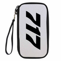 Thumbnail for Boeing 717 Text Designed Travel Cases & Wallets