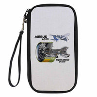 Thumbnail for Airbus A380 & GP7000 Engine Designed Travel Cases & Wallets