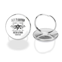 Thumbnail for Jet Fighter - The Sky is Yours Designed Rings