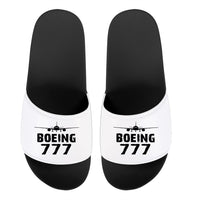 Thumbnail for Boeing 777 & Plane Designed Sport Slippers