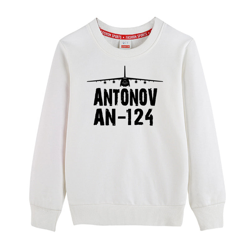 Antonov AN-124 & Plane Designed "CHILDREN" Sweatshirts
