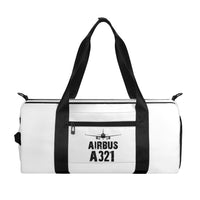 Thumbnail for Airbus A321 & Plane Designed Sports Bag