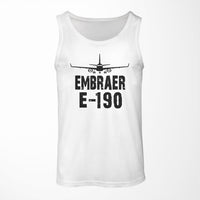 Thumbnail for Embraer E-190 & Plane Designed Tank Tops