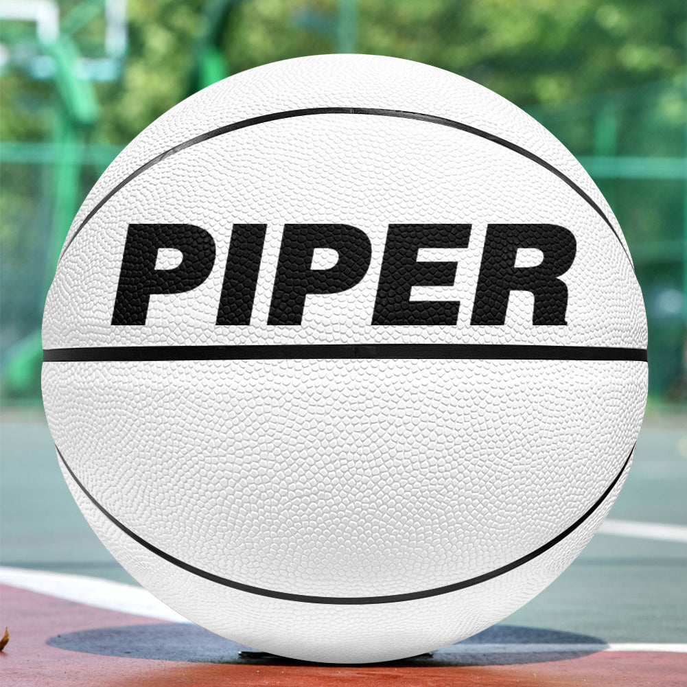 Piper & Text Designed Basketball