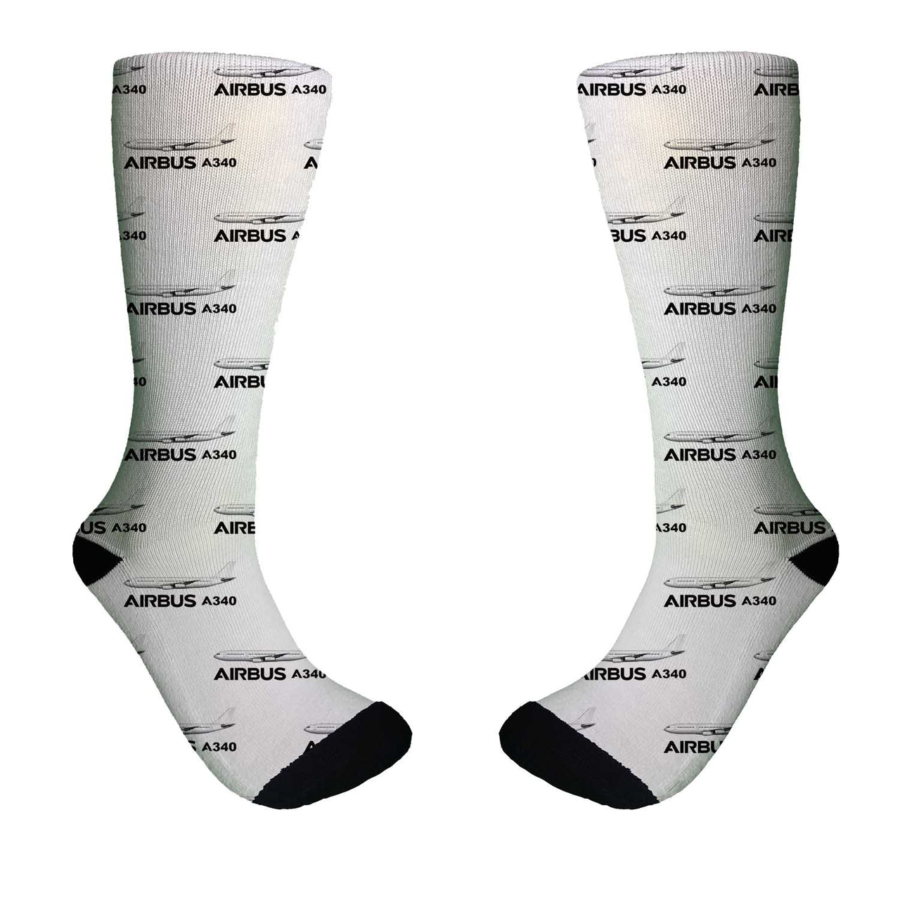 The Airbus A340 Designed Socks