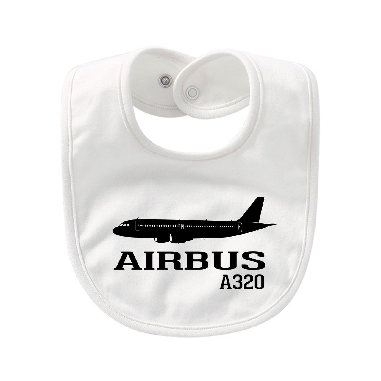 Airbus A320 Printed Designed Baby Saliva & Feeding Towels