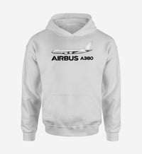 Thumbnail for The Airbus A380 Designed Hoodies