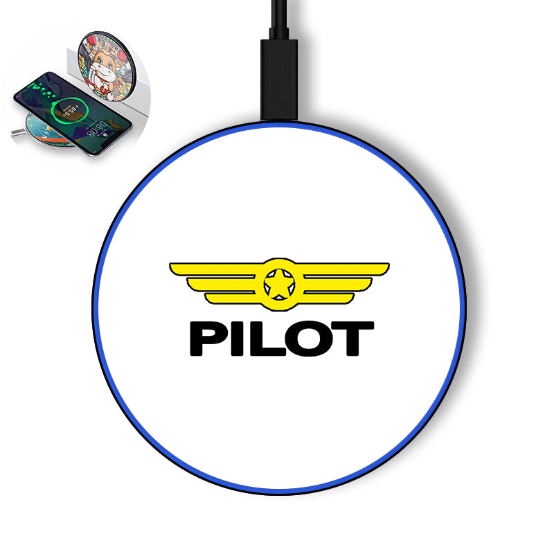 Pilot & Badge Designed Wireless Chargers