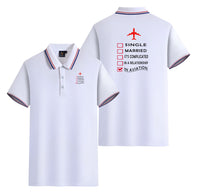 Thumbnail for In Aviation Designed Stylish Polo T-Shirts (Double-Side)