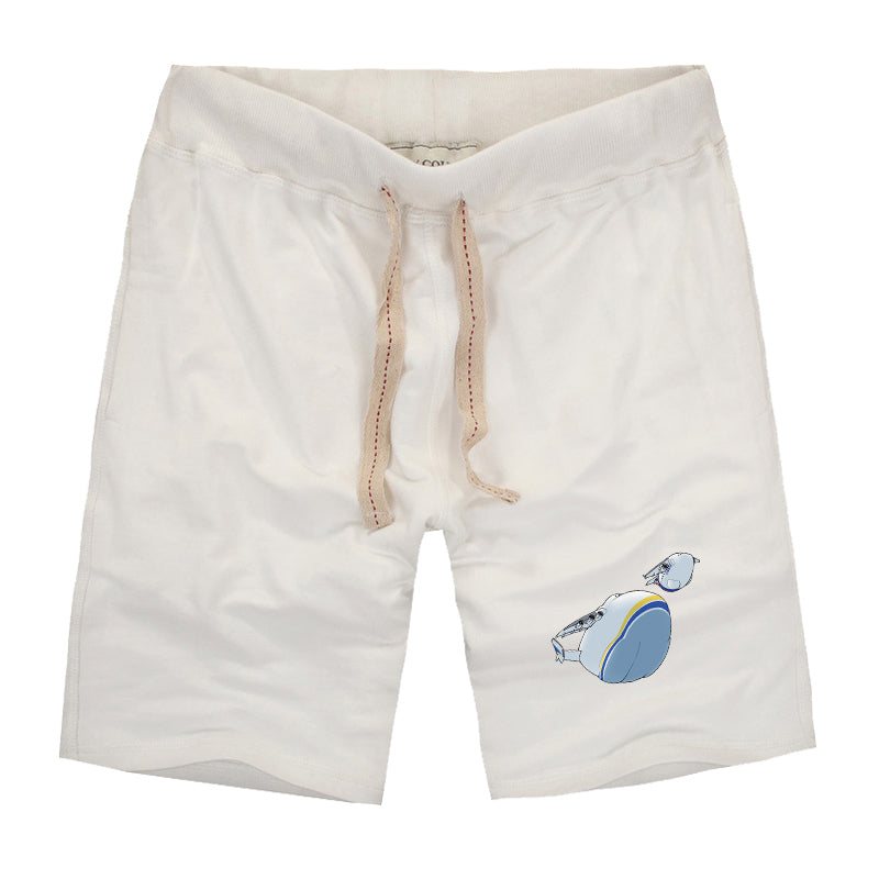 Antonov 225 and 148 Designed Cotton Shorts