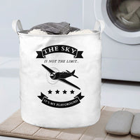 Thumbnail for The Sky is not the limit, It's my playground Designed Laundry Baskets