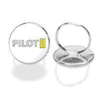 Thumbnail for Pilot & Stripes (2 Lines) Designed Rings