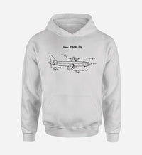 Thumbnail for How Planes Fly Designed Hoodies