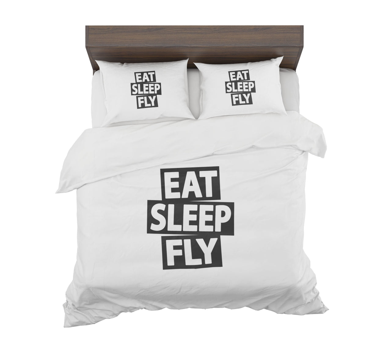 Eat Sleep Fly Designed Bedding Sets