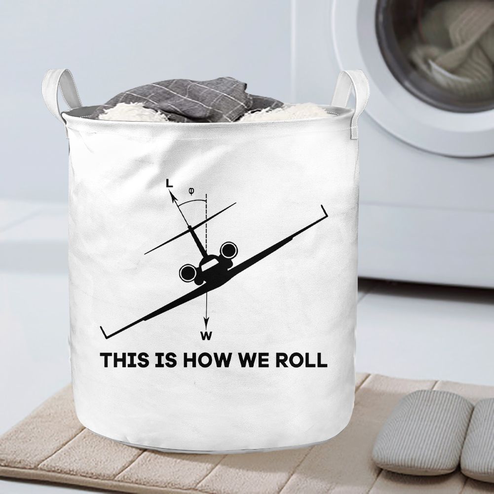 This is How We Roll Designed Laundry Baskets