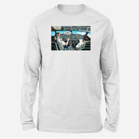 Thumbnail for Don't Worry Thumb Up Captain Designed Long-Sleeve T-Shirts