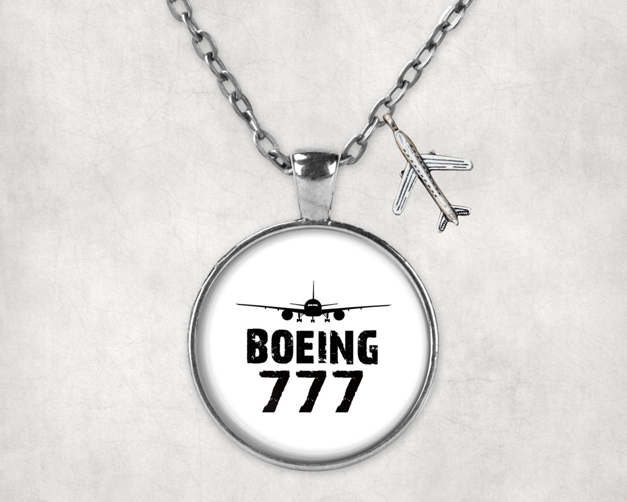 Boeing 777 & Plane Designed Necklaces