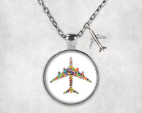 Thumbnail for Colourful Airplane Designed Necklaces