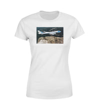 Thumbnail for Cruising United States Of America Boeing 747 Designed Women T-Shirts