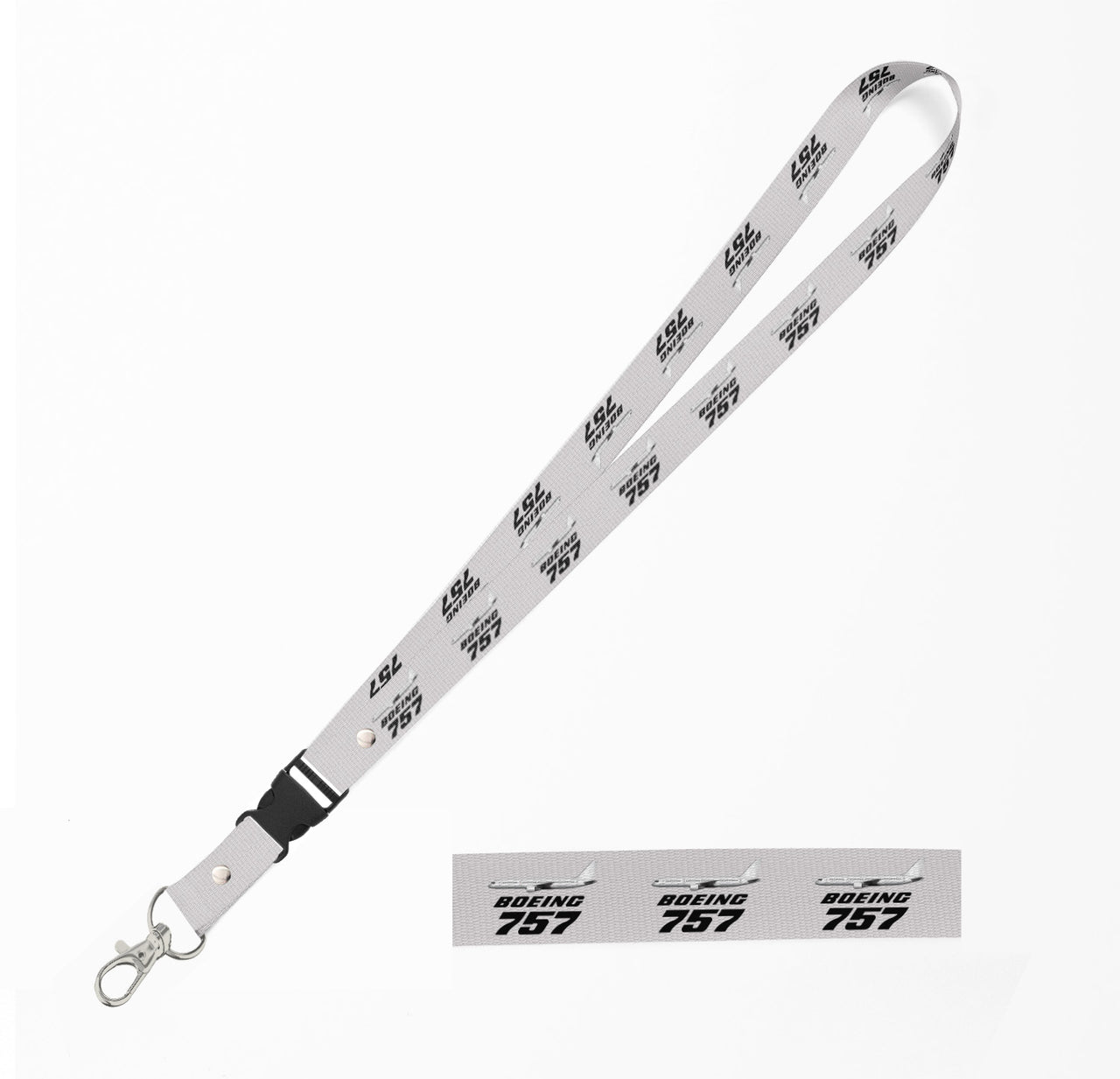The Boeing 757 Designed Detachable Lanyard & ID Holders