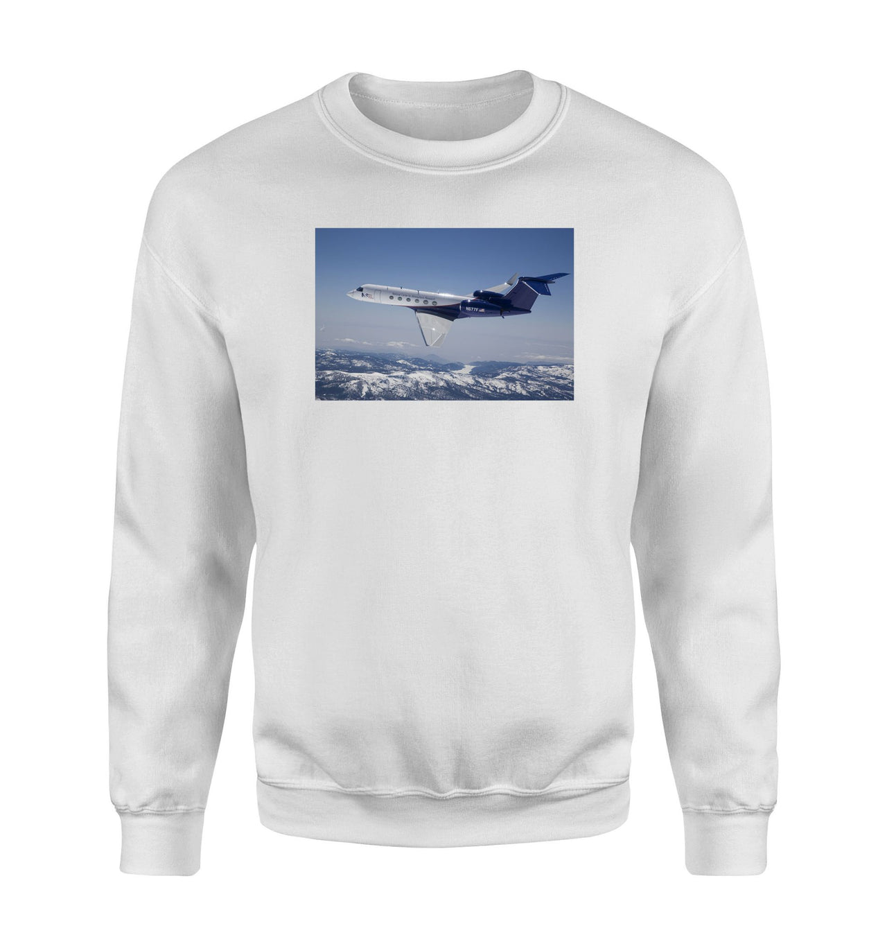 Cruising Gulfstream Jet Designed Sweatshirts