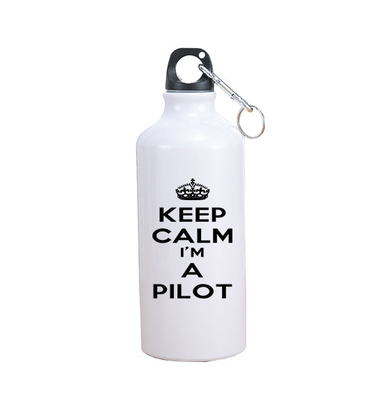 Keep Calm I'm a Pilot Designed Thermoses