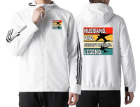 Thumbnail for Husband & Dad & Aircraft Mechanic & Legend Designed Sport Style Jackets