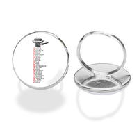 Thumbnail for Aviation Alphabet Designed Rings
