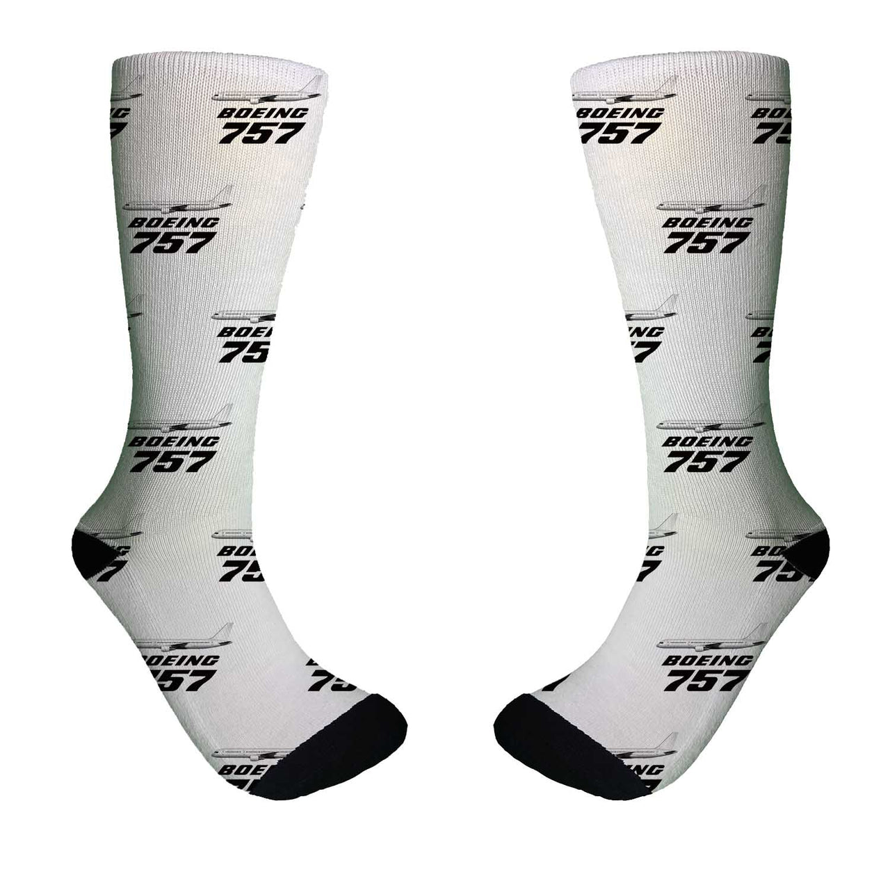 The Boeing 757 Designed Socks