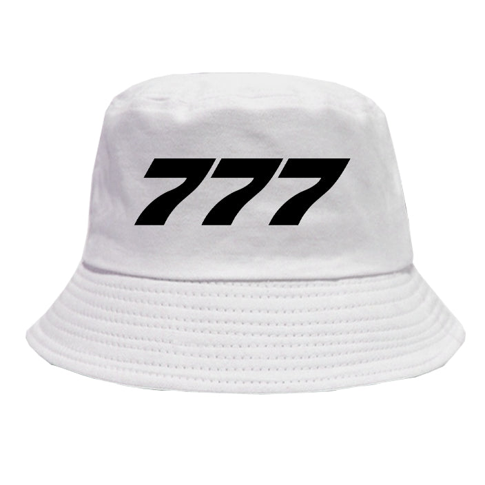 777 Flat Text Designed Summer & Stylish Hats